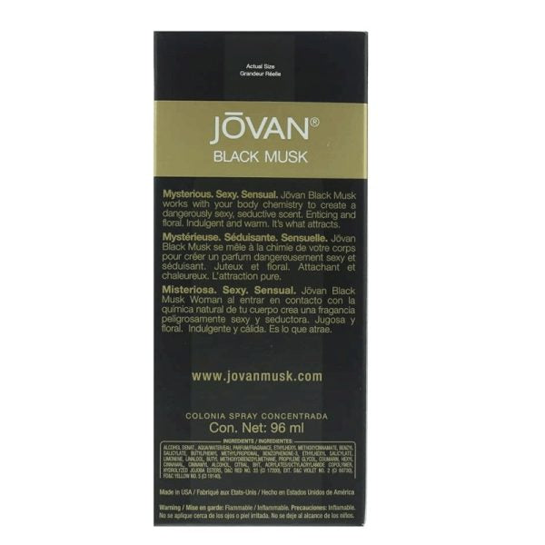 Jovan Musk Edc 96ml Women Black Shoprozo